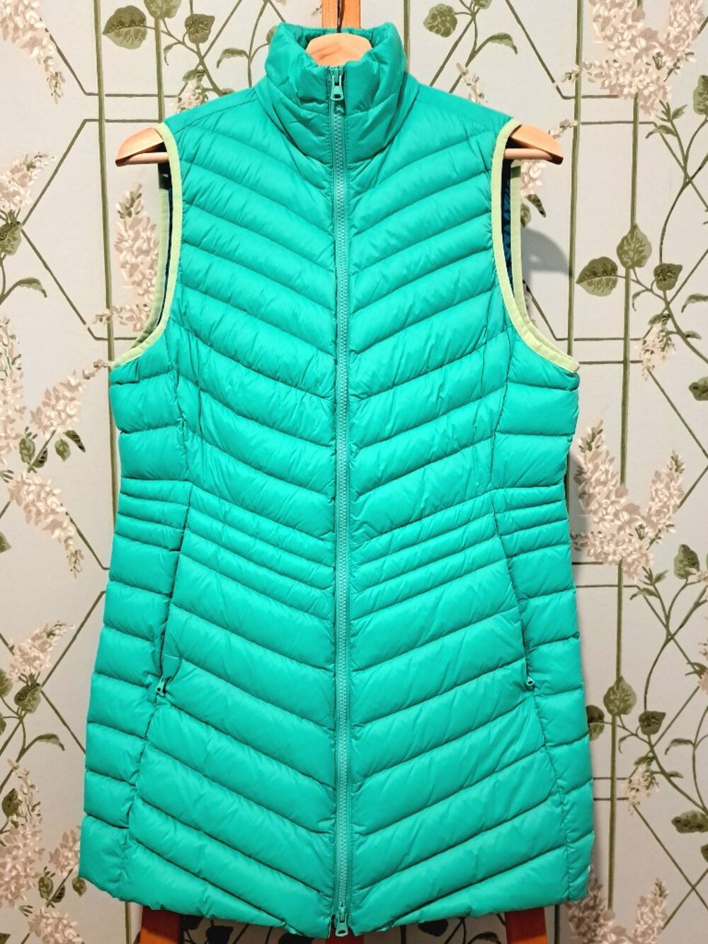 Green Lands' End Down Vest
